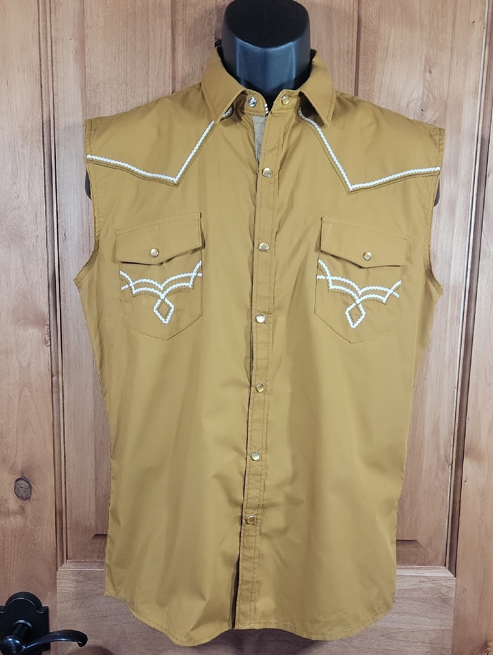 Outlander By Craft + Flow Sleevless Rodeo Shirt
